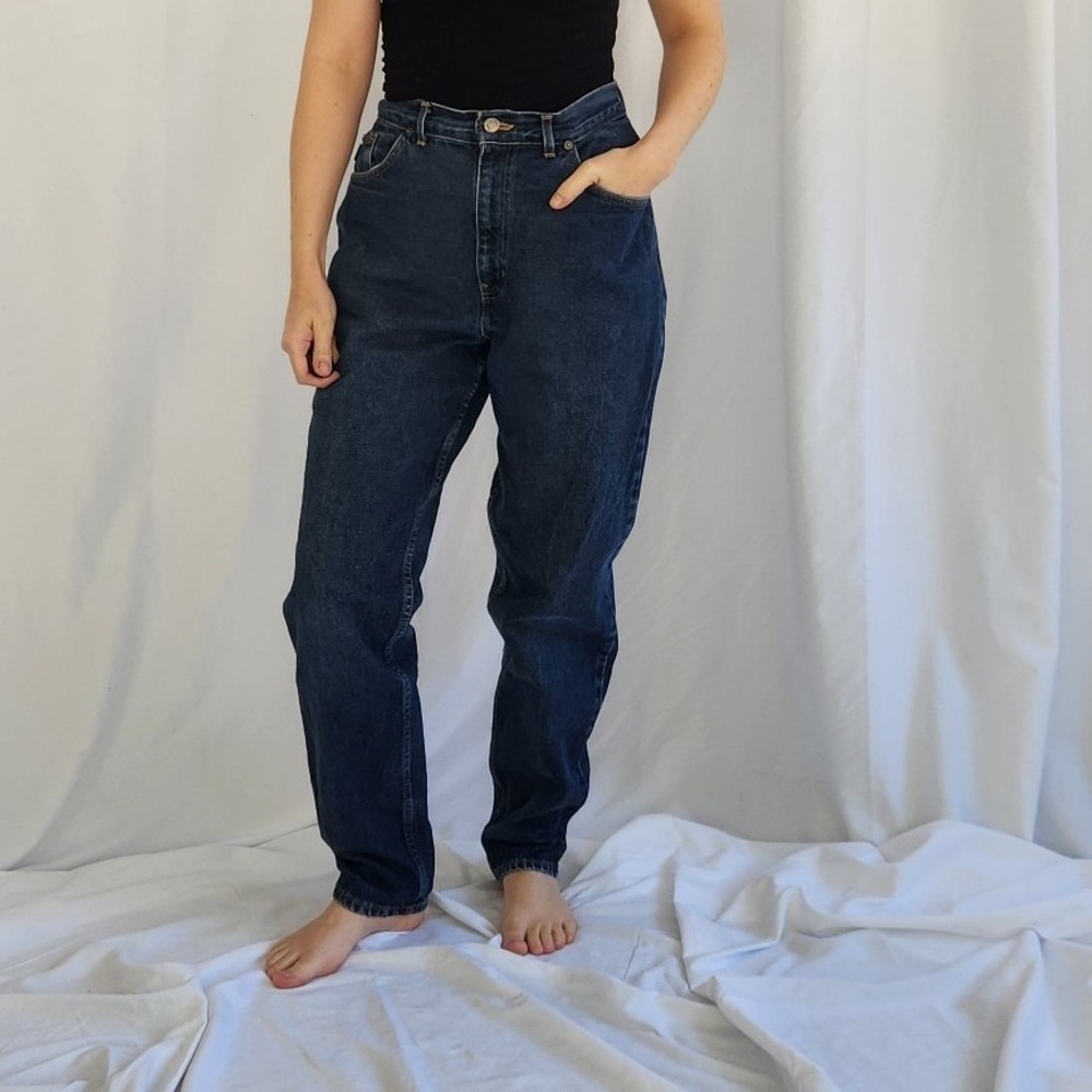 90s Dark Wash‎ Chic Mom Jeans